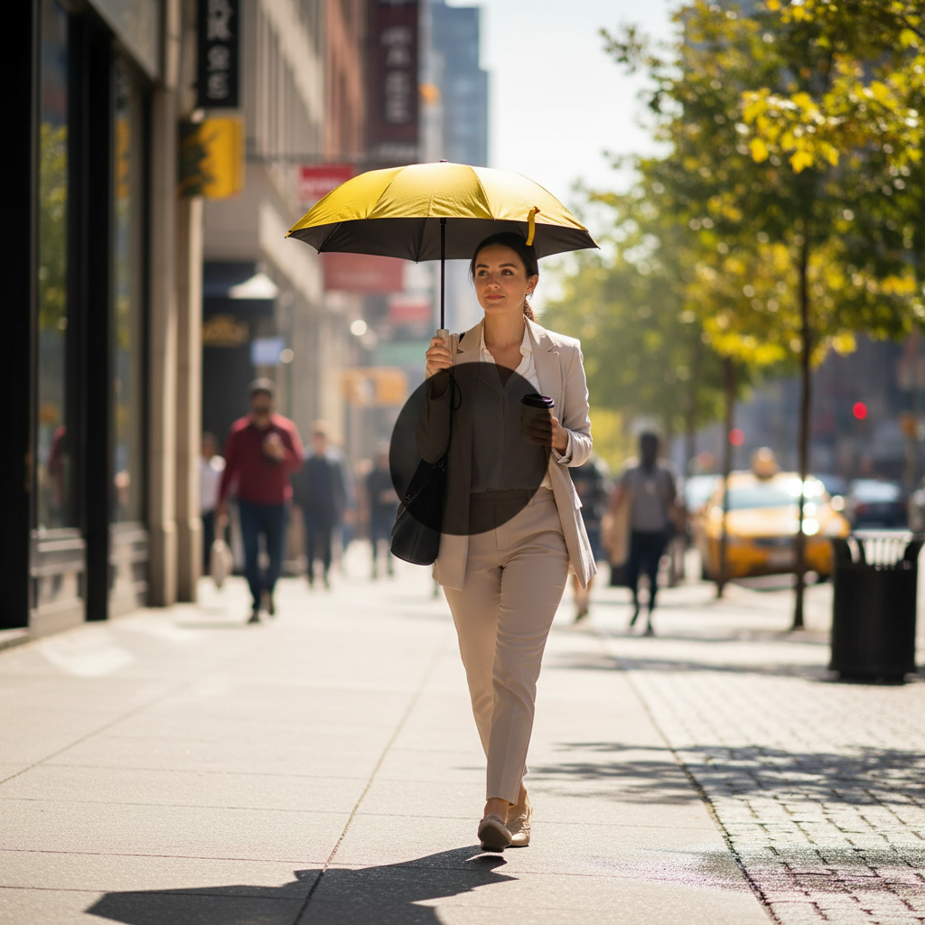 Mini Parapluie UV Pliable de Poche