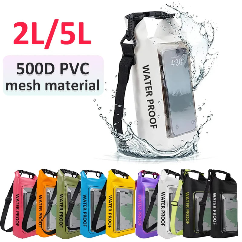 Sac Étanche Tactile 2L/5L PVC