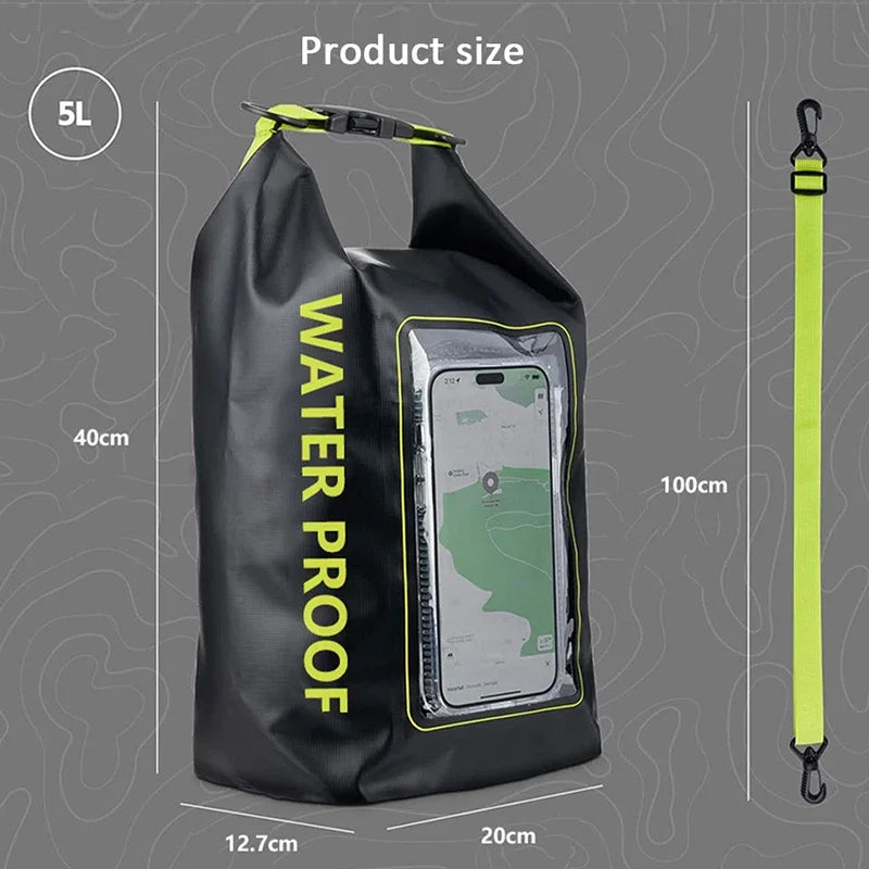 Sac Étanche Tactile 2L/5L PVC